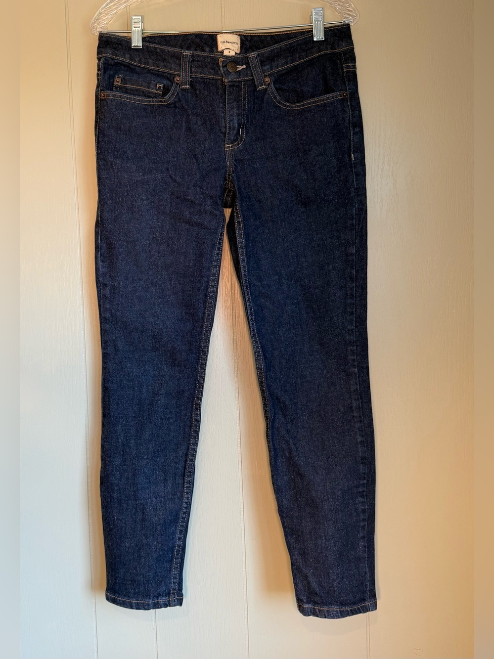 G.H. Bass & Co. Dark Blue Skinny Women’s Jeans Size 6